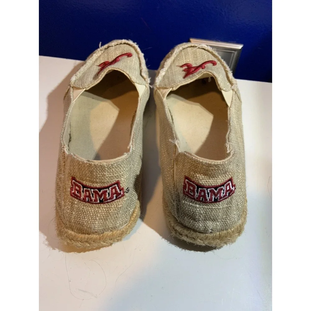 Alabama Crimson Tide Campus Cruzerz Women's Size 6 Slip On Shoes Bama‎ College